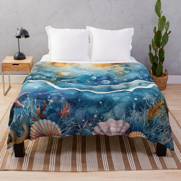 Item preview, Sunbeams & Seashells: A Whimsical Underwater Palace designed and sold by mushizaman.