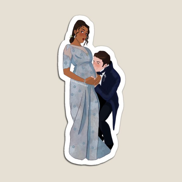 Aperçu de l'œuvre Kate et Anthony Bridgerton bébé créée et vendue par LisaMichelleArt.
