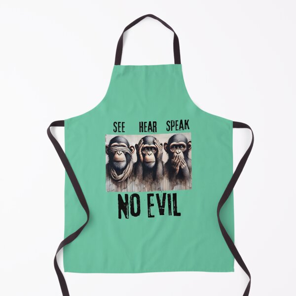 Item preview, Three Wise Monkeys - See Hear Speak No Evil designed and sold by Nabucodonoshop.