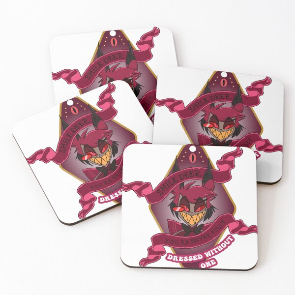 Item preview, Alistair Hazbin Hotel Art - Smile Deer, You're Never Fully Dressed Without One designed and sold by NickiCollings.