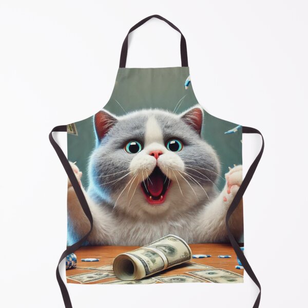 Item preview, Cat wins lottery ticket designed and sold by Catsmoment.