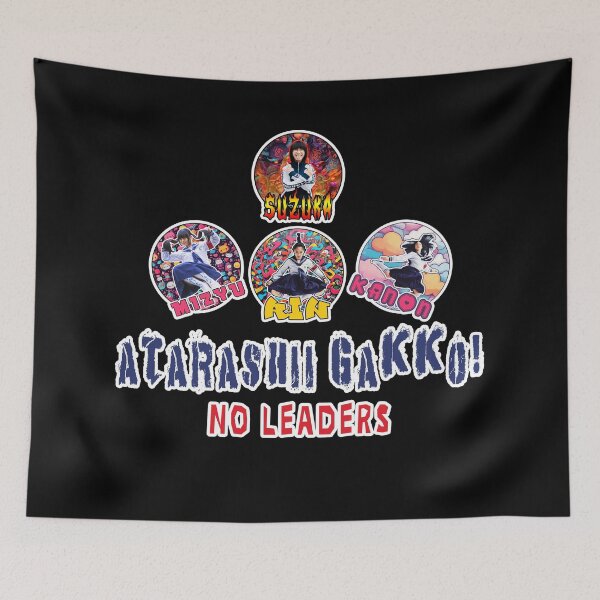 Item preview, ATARASHII GAKKO! - Unique Circles Design - J-Pop Fan Art designed and sold by Burn-Ego.