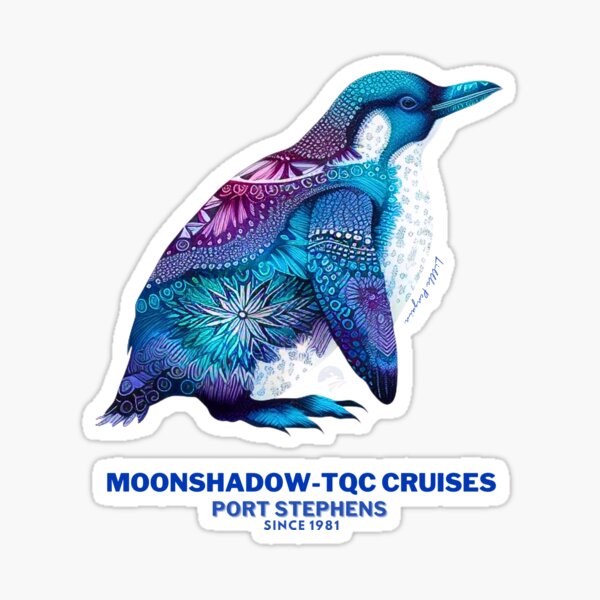 Little Penguin - MSTQC - Port Stephens Sticker