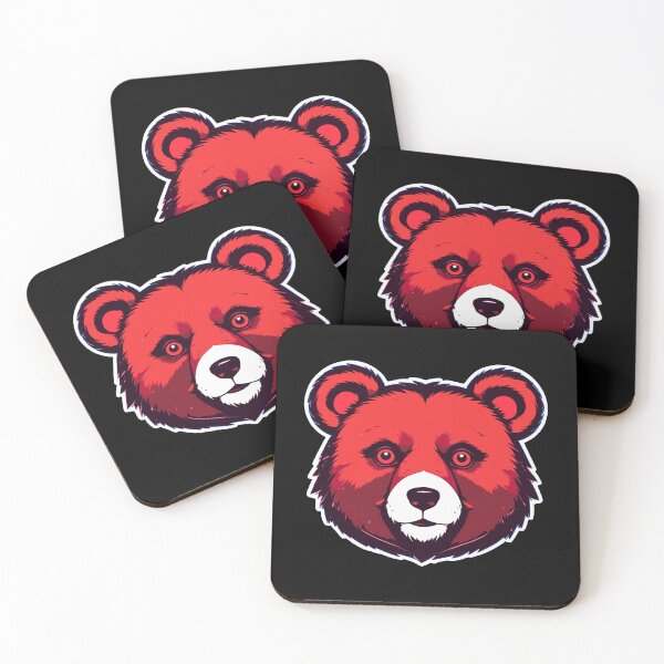 Item preview, A Face Of Cute Bear With Large Eyes And A Friendly Expression designed and sold by Adelberton.