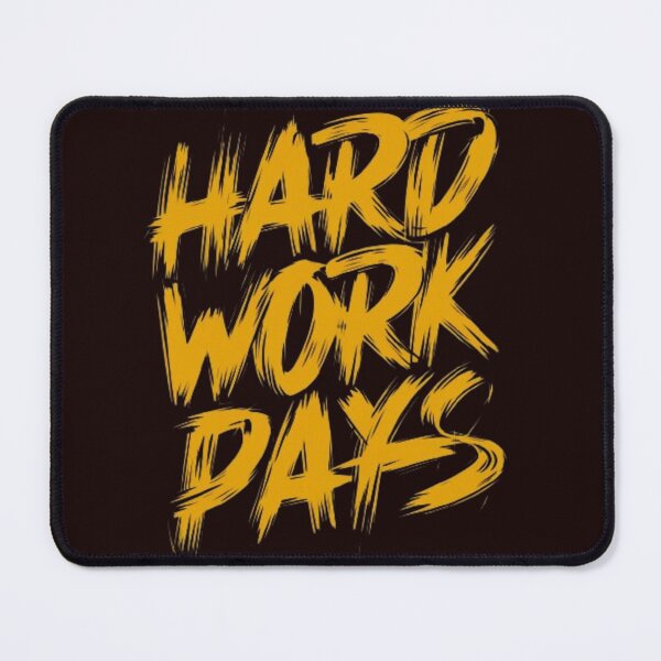 Item preview, Hard Work designed and sold by smartlogo_factory.