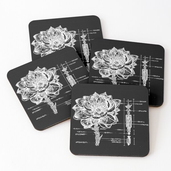 Item preview, Cyberflower Diagram designed and sold by Shiny Red Nothing.