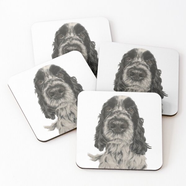 Item preview, Blue roan Cocker spaniel designed and sold by Julie  Jones.