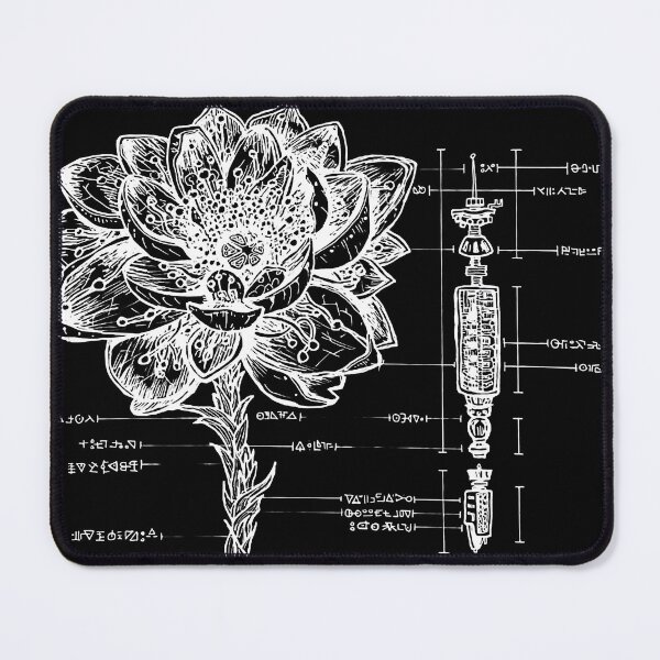 Item preview, Cyberflower Diagram designed and sold by Shiny Red Nothing.