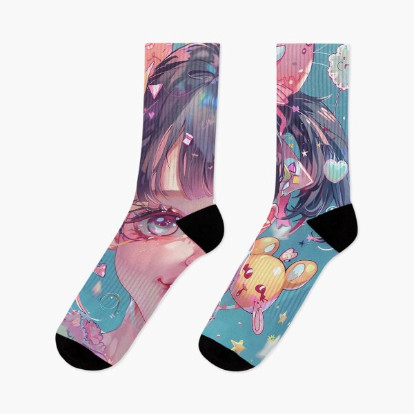 Item preview, Super Cute Kawai Anime Girl  designed and sold by nomiraclehere.