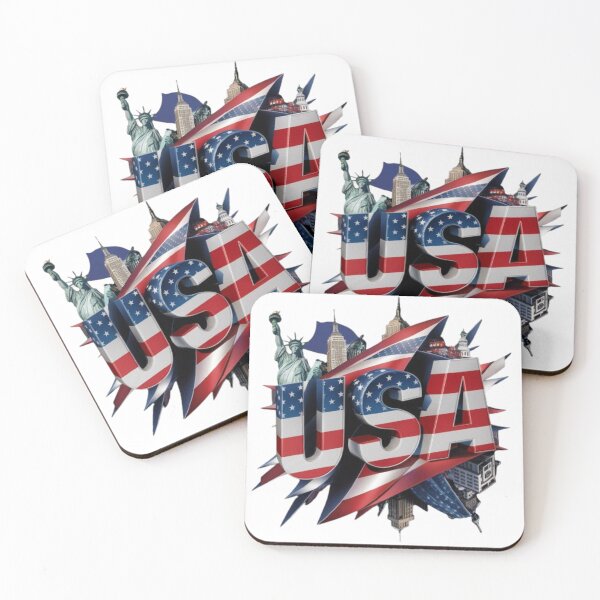 Item preview, USA and its sights designed and sold by TeeDesignMaster.