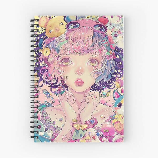 Item preview, Super Cute Kawai Anime Girl  designed and sold by nomiraclehere.