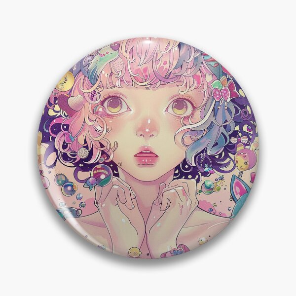 Item preview, Super Cute Kawai Anime Girl  designed and sold by nomiraclehere.