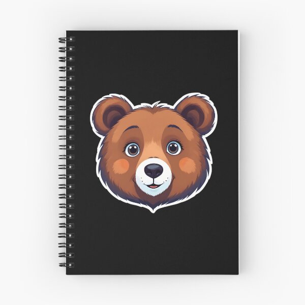 Item preview, A Face Of Cute Bear With Large Eyes And A Friendly Expression designed and sold by Adelberton.