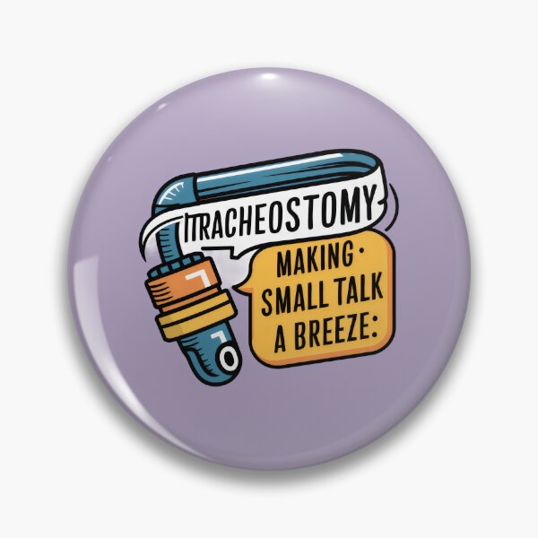 Artikelvorschau, Tracheostomie-Gespräch entworfen und verkauft von EnchantedDecor.