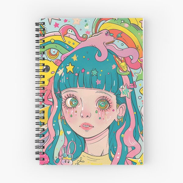 Item preview, Super Cute Kawai Anime Girl  designed and sold by nomiraclehere.