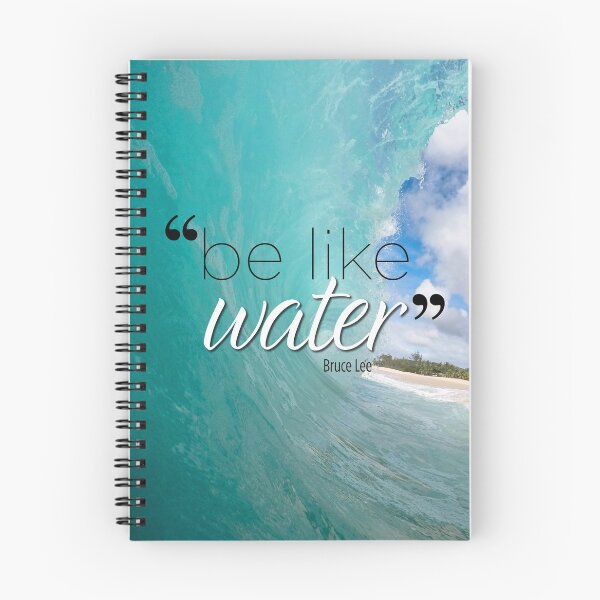 Item preview, Be like water designed and sold by Tej2point0.