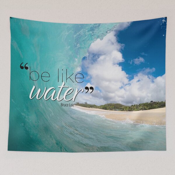 Item preview, Be like water designed and sold by Tej2point0.