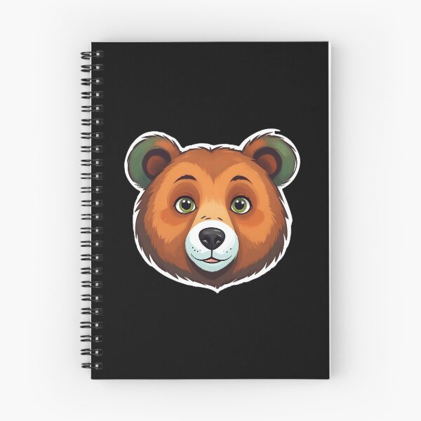 Item preview, A Face Of Cute Bear With Large Eyes And A Friendly Expression designed and sold by Adelberton.