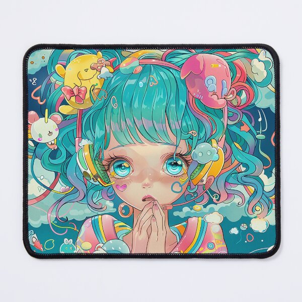 Item preview, Super Cute Kawai Anime Girl designed and sold by nomiraclehere.