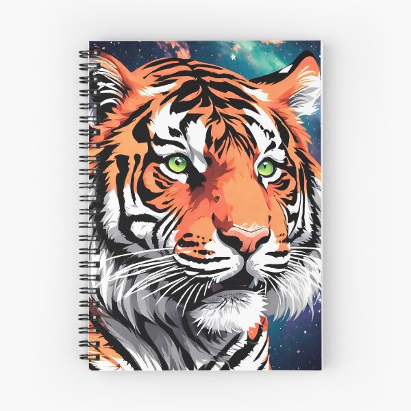Item preview, Galaxy Print Roaring Tiger designed and sold by TrendyGalaxy.