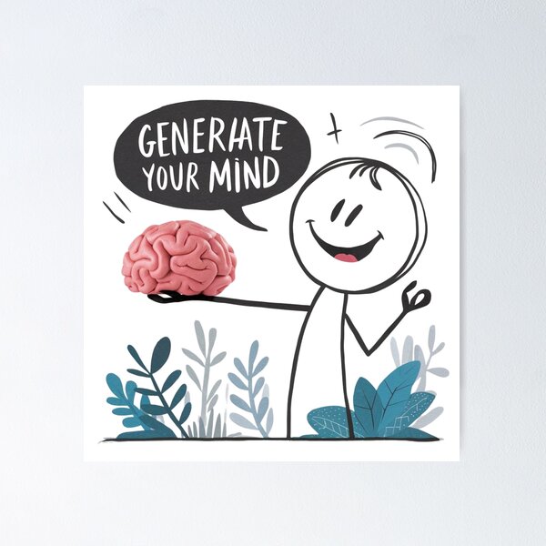 Item preview, Generate your Mind designed and sold by ahfast.