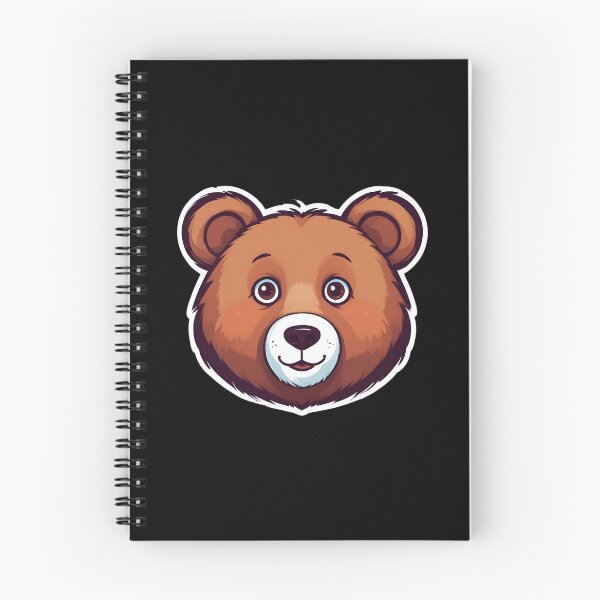Item preview, A Face Of Cute Bear With Large Eyes And A Friendly Expression designed and sold by Adelberton.