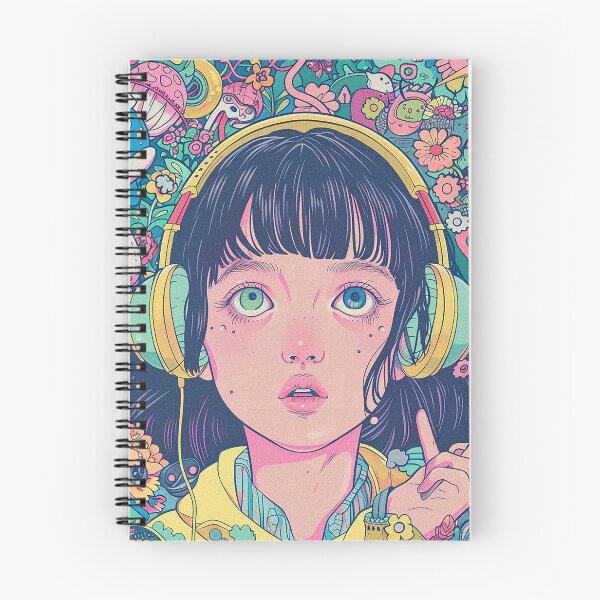 Item preview, Super Cute Kawai Anime Girl  designed and sold by nomiraclehere.