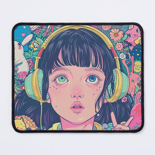 Item preview, Super Cute Kawai Anime Girl  designed and sold by nomiraclehere.