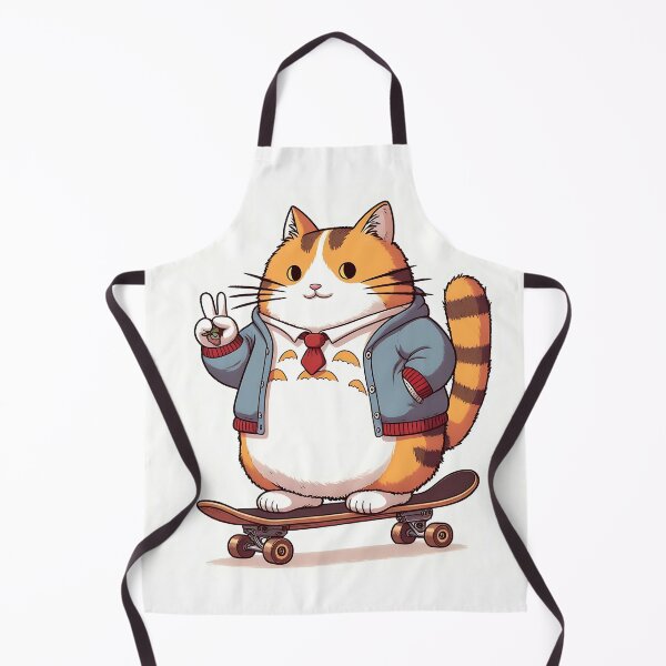Item preview, Skate Board Cat, Hoodie designed and sold by cutenesss.