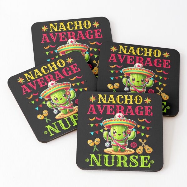 Item preview, Nacho Average Nurse Life Cinco De Mayo Kawaii Cactus designed and sold by EmGai TocXanh.