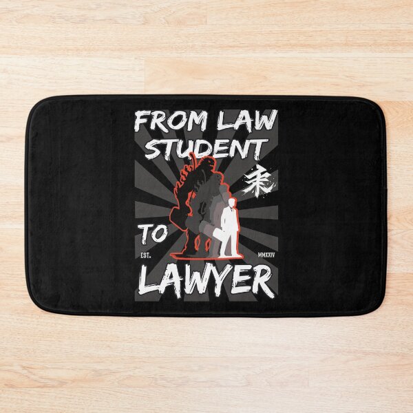 Item preview, From Law Student to Lawyer - Funny lawyer design with metamorphosis to monsterter designed and sold by RetroMaritalArt.