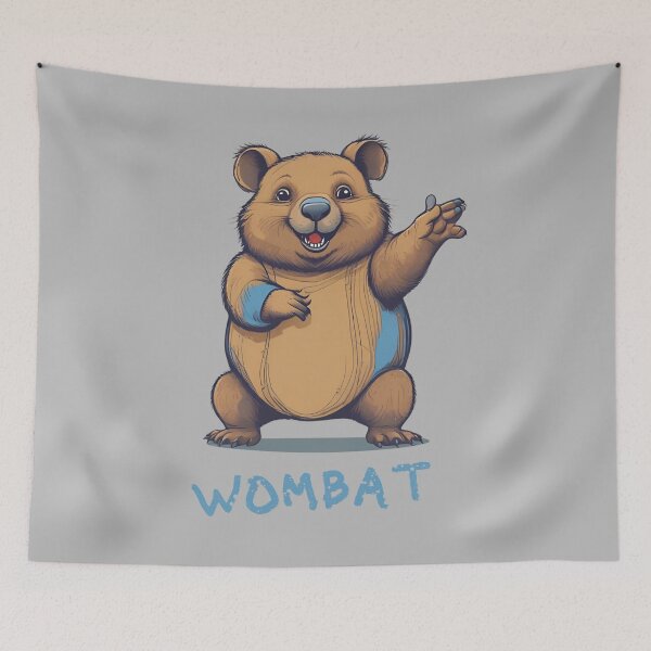 Item preview, Wombat designed and sold by pUNKnown.