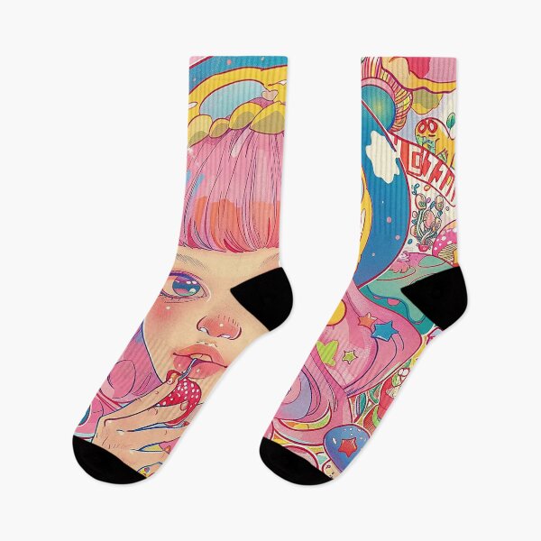 Item preview, Super Cute Kawai Anime Girl  designed and sold by nomiraclehere.