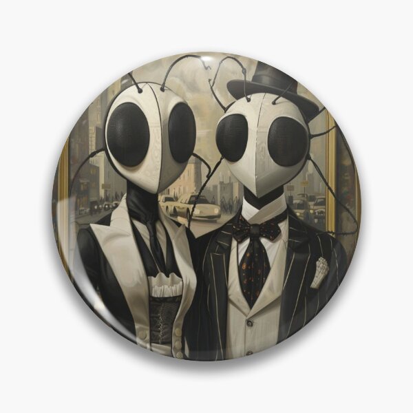 Item preview, Victorian Insect Couple Portrait designed and sold by t1carmindsmith.
