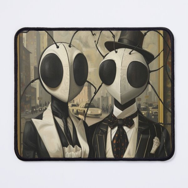Item preview, Victorian Insect Couple Portrait designed and sold by t1carmindsmith.