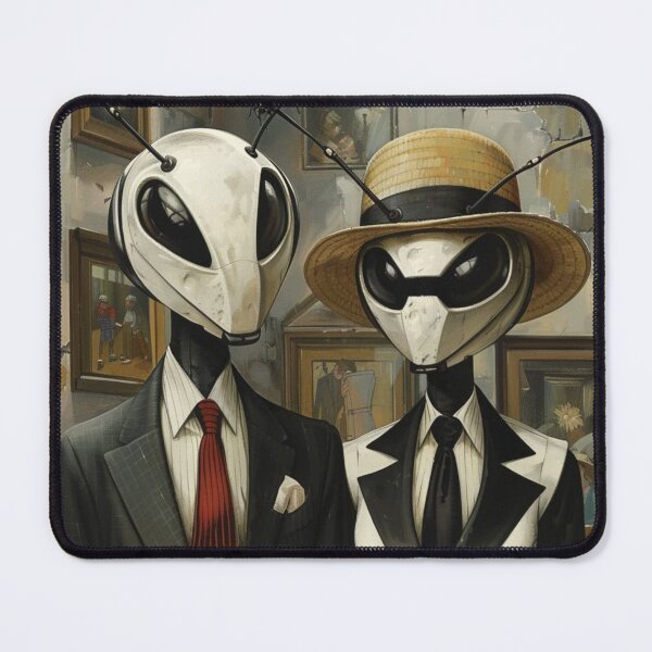 Item preview, Steampunk Insect Duo in Vintage Attire designed and sold by t1carmindsmith.