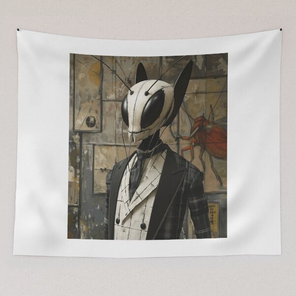 Item preview, Quirky Insect Couple in Steampunk Style designed and sold by t1carmindsmith.