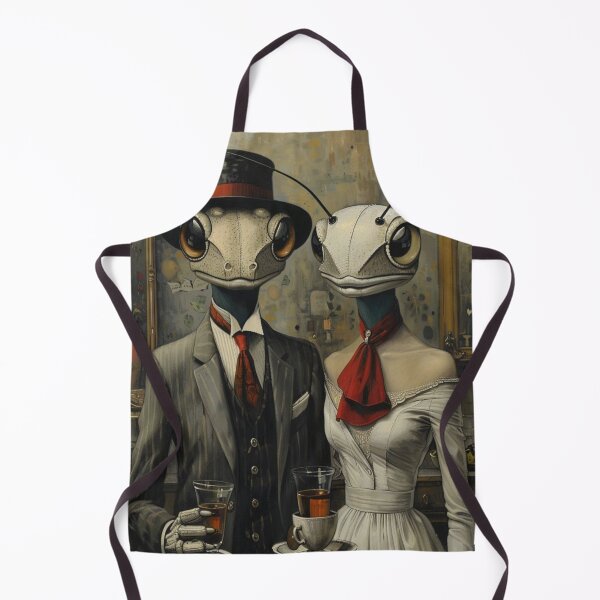 Item preview, Surreal Victorian Insect Couple Art designed and sold by t1carmindsmith.