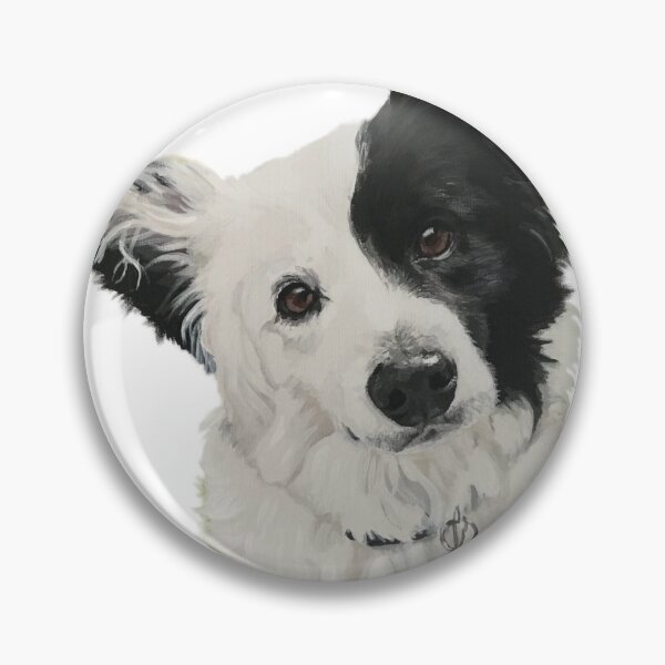 Item preview, cute border collie art designed and sold by Julie  Jones.