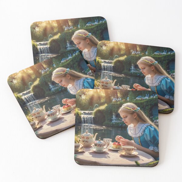 Item preview, Fairytale Girl's Enchanted Garden Tea designed and sold by BlareBlare.