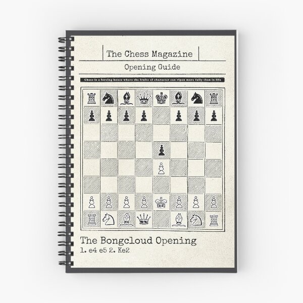Item preview, The Bongcloud Opening - Vintage Chess Design designed and sold by felixpauli.