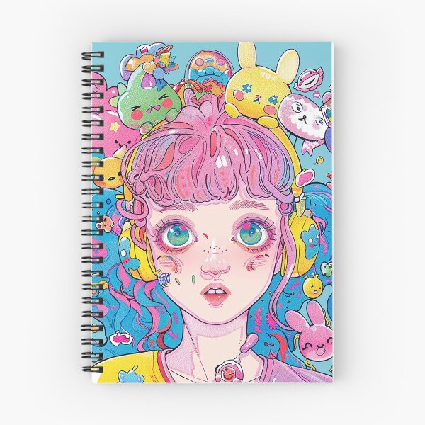 Item preview, Super Cute Kawai Anime Girl  designed and sold by nomiraclehere.