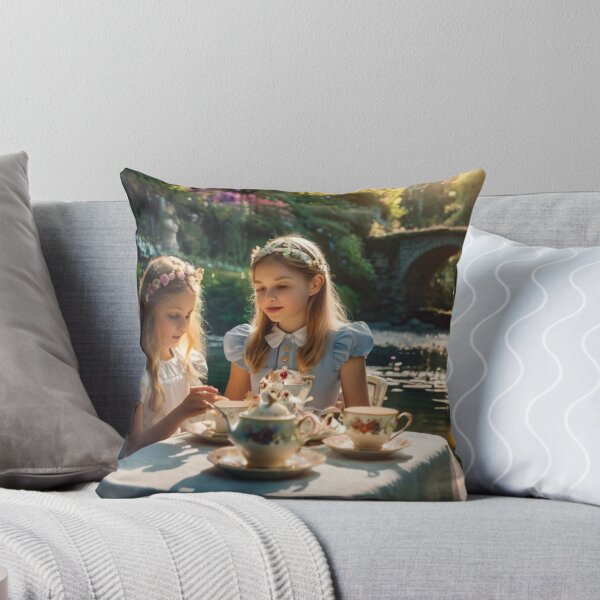 Item preview, Enchanted Tea Party in the Fairy Garden designed and sold by BlareBlare.