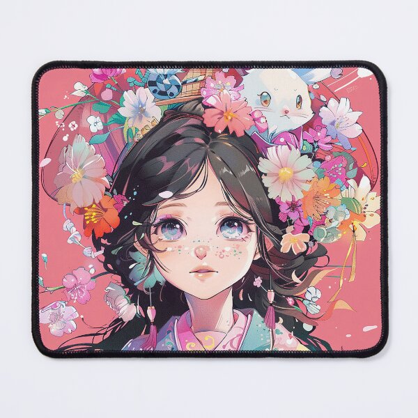 Item preview, Super Cute Kawai Anime Girl designed and sold by nomiraclehere.