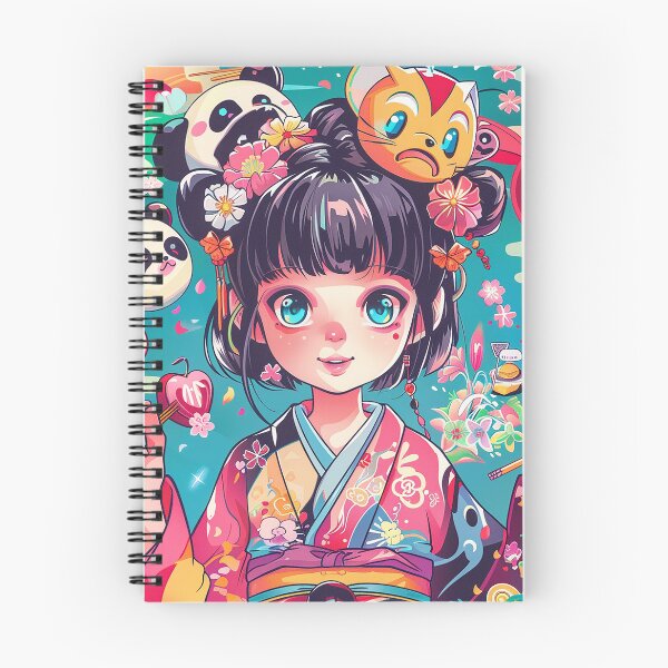 Item preview, Super Cute Kawai Anime Girl  designed and sold by nomiraclehere.
