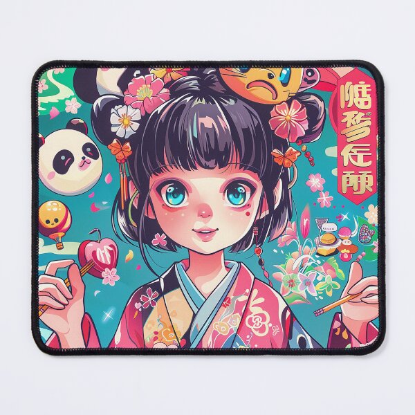 Item preview, Super Cute Kawai Anime Girl  designed and sold by nomiraclehere.