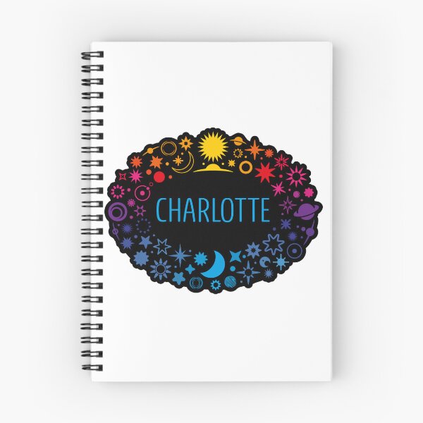 Artikelvorschau, Der Name Charlotte ist von Sternen umgeben entworfen und verkauft von 0ut0fSpace.