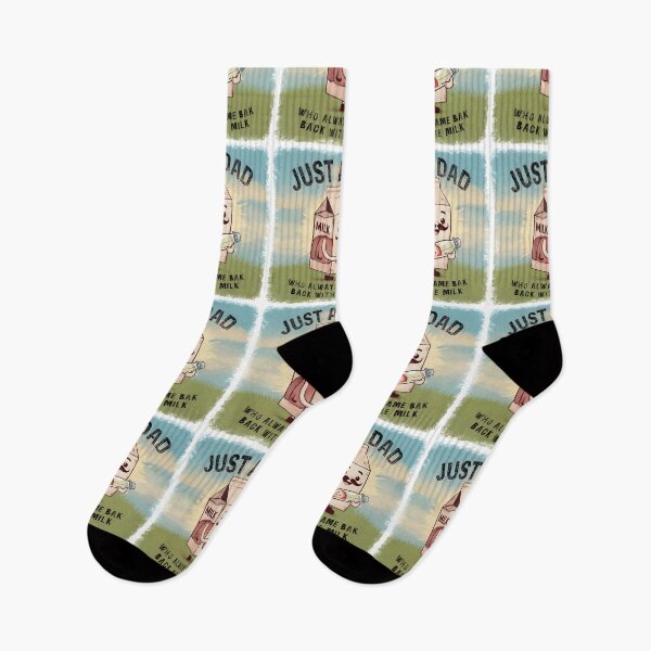 Item preview, Just A Dad Who Always Came Back With The Milk designed and sold by CatherineLievre.