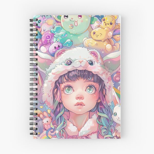 Item preview, Super Cute Kawai Anime Girl  designed and sold by nomiraclehere.