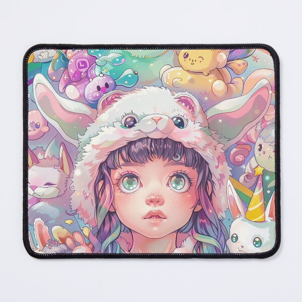 Item preview, Super Cute Kawai Anime Girl  designed and sold by nomiraclehere.